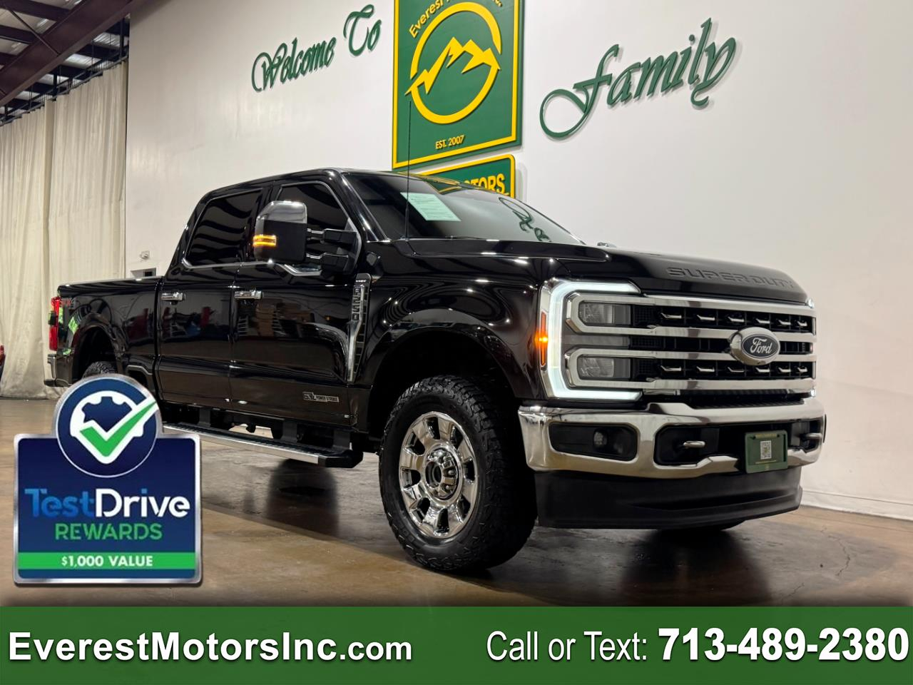 2024 Ford Super Duty F-250 SRW LARIAT 4X4 CREWCAB SHORT 6.7L V8 DIESEL 1OWNER FX4