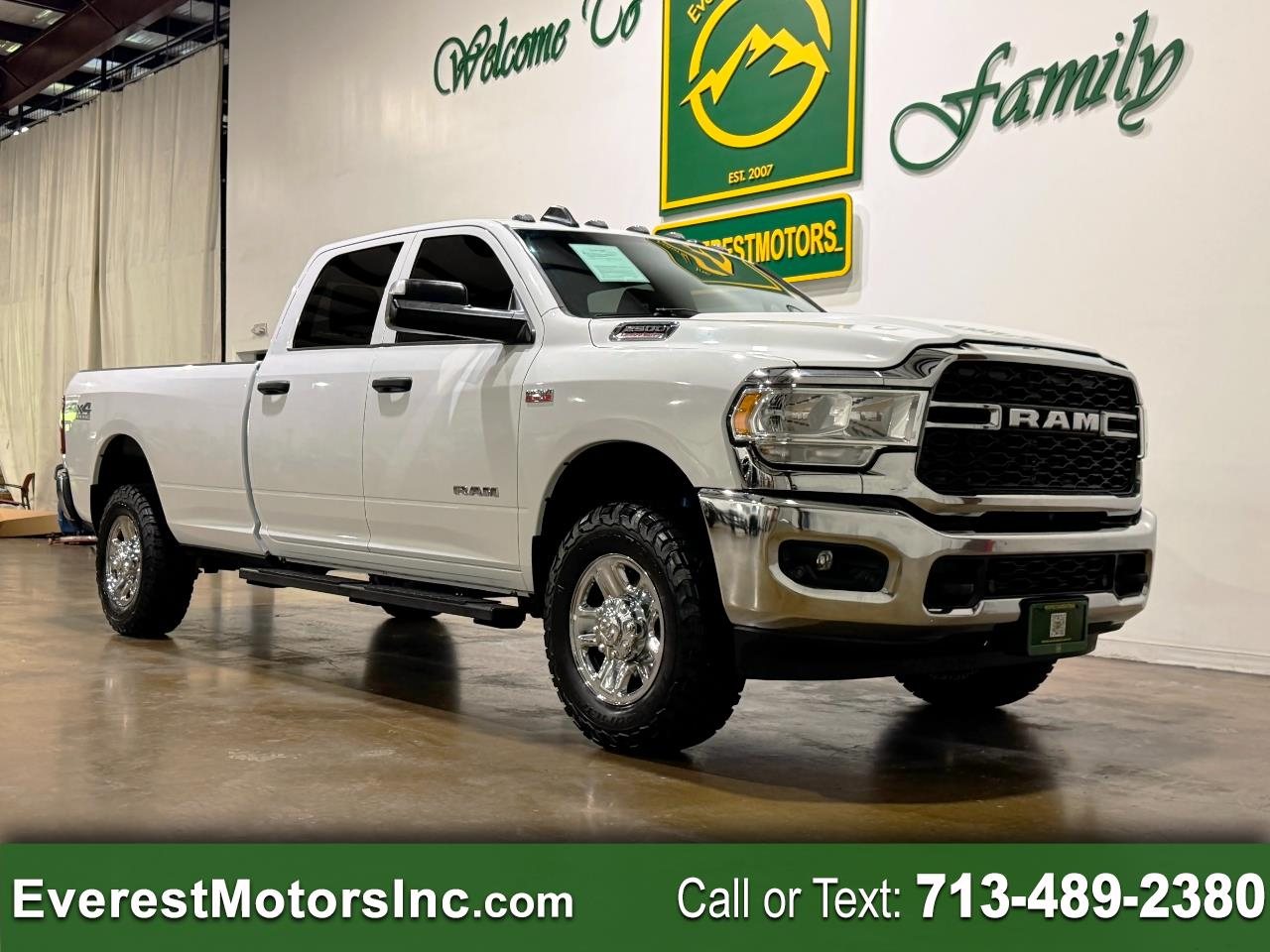 2022 RAM 2500 TRADESMAN 4X4 CREWCAB LONGBOX 6.4L V8 GAS 1OWNER