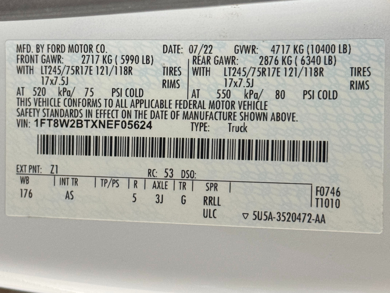 Ford Super Duty F-250 SRW  2022