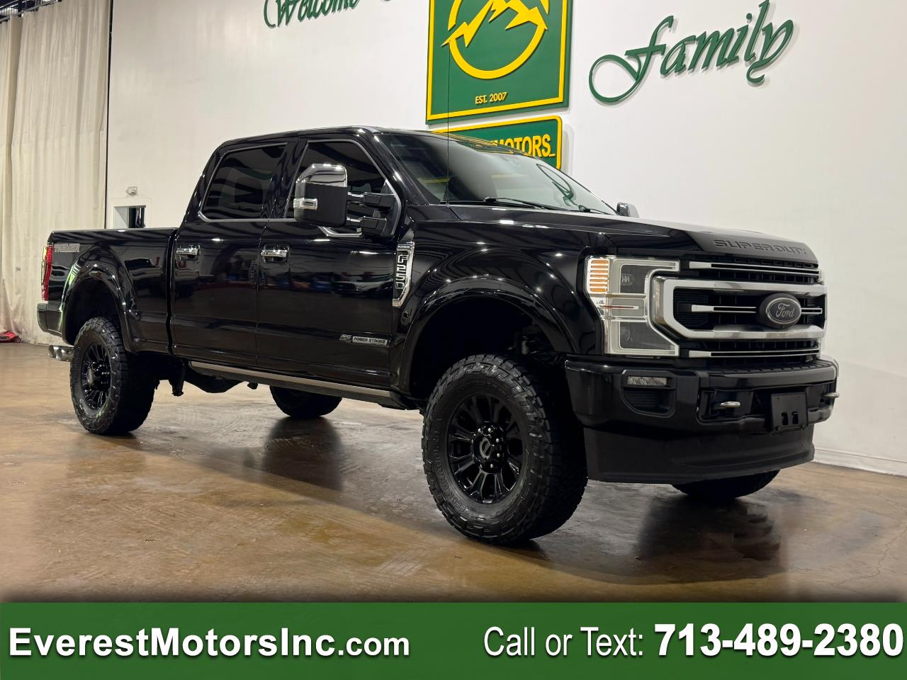 2020 Ford Super Duty F-250 SRW PLATINUM TREMOR 4X4 CREWCAB SHORT 6.7L V8 DIESEL