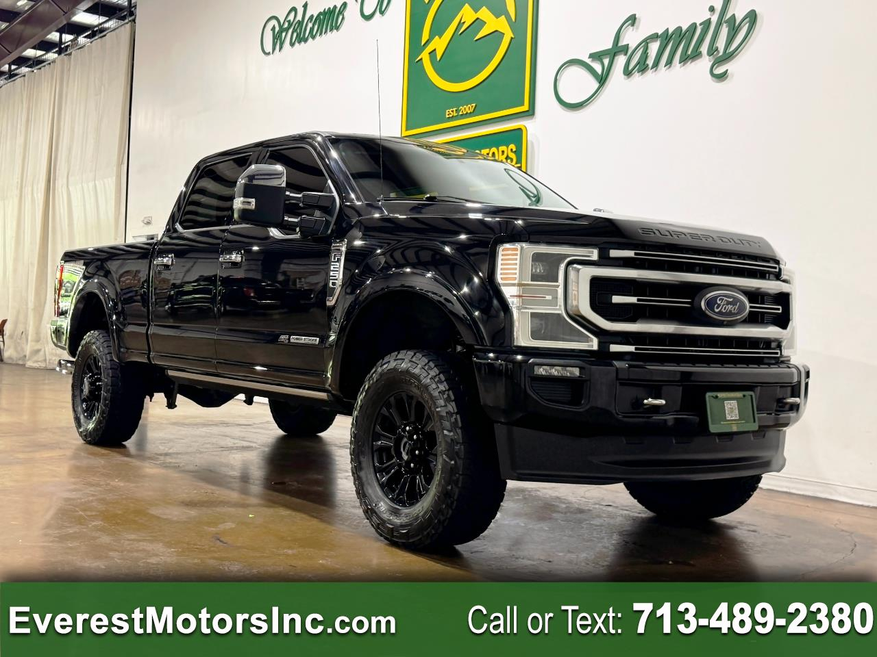 2020 Ford Super Duty F-250 SRW PLATINUM TREMOR 4X4 CREWCAB SHORT 6.7L V8 DIESEL