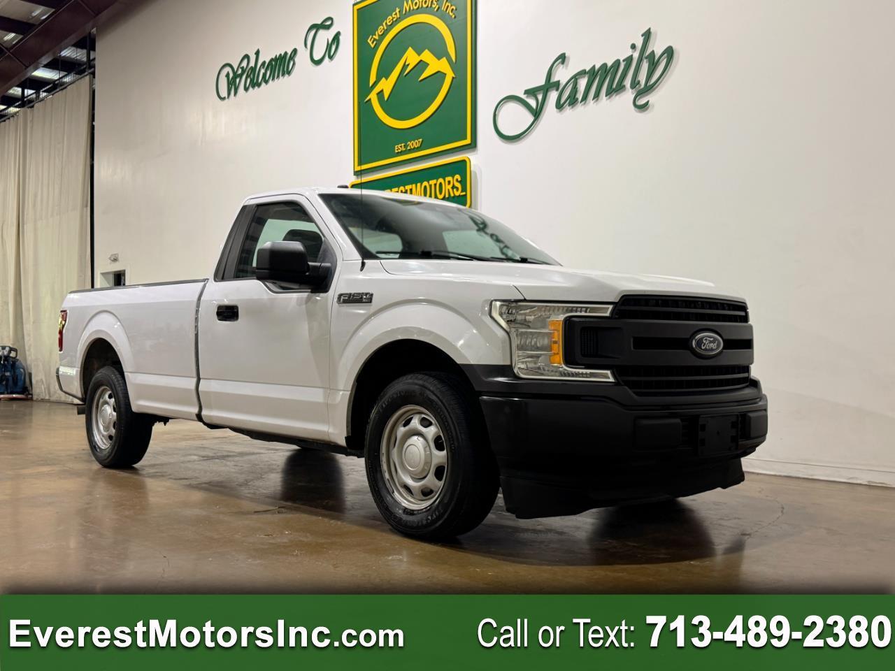 2019 Ford F-150 XL 4X2 REGCAB 8FT LONG BED 3.3L V6 GAS 1OWNER