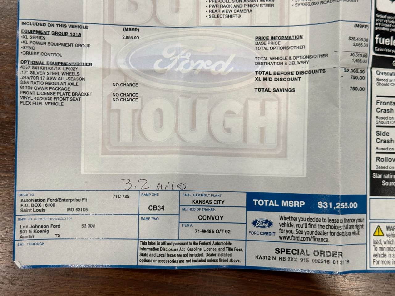 Ford F-150  2019