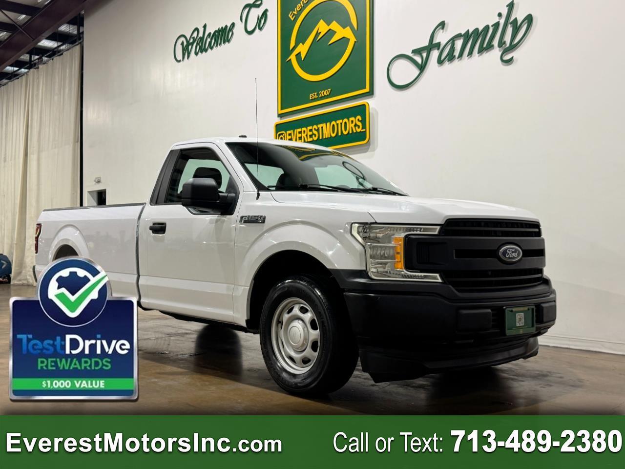 2019 Ford F-150 XL 4X2 REGCAB 8FT LONG BED 3.3L V6 GAS 1OWNER