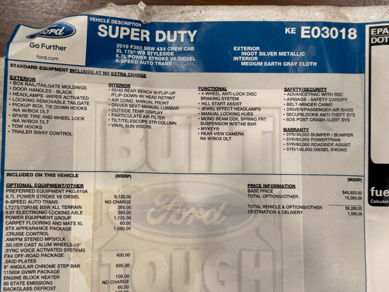 Ford Super Duty F-350 SRW  2019