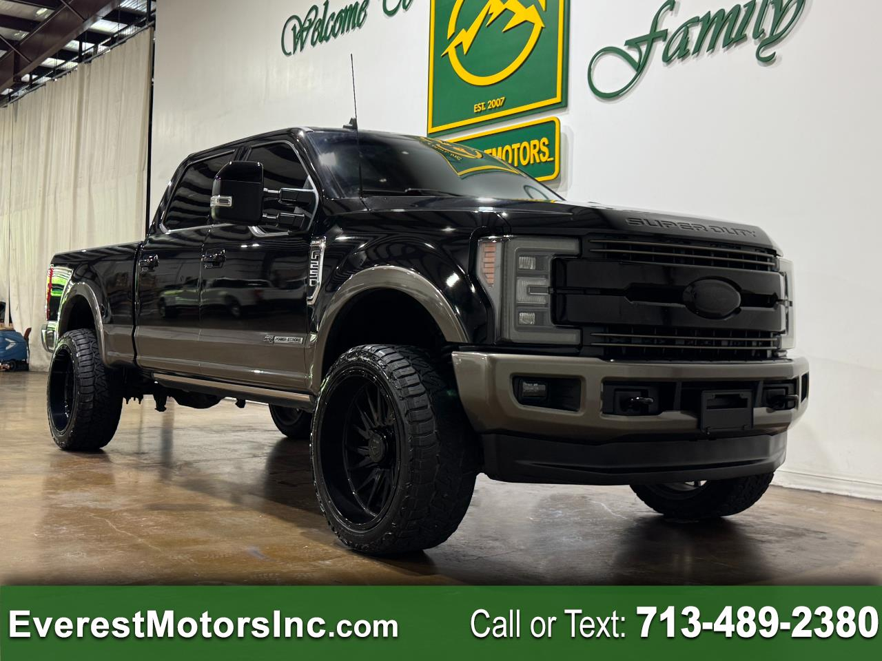 2019 Ford Super Duty F-250 SRW KING RANCH 4X4 CREWCAB SHORT 6.7L V8 DIESEL