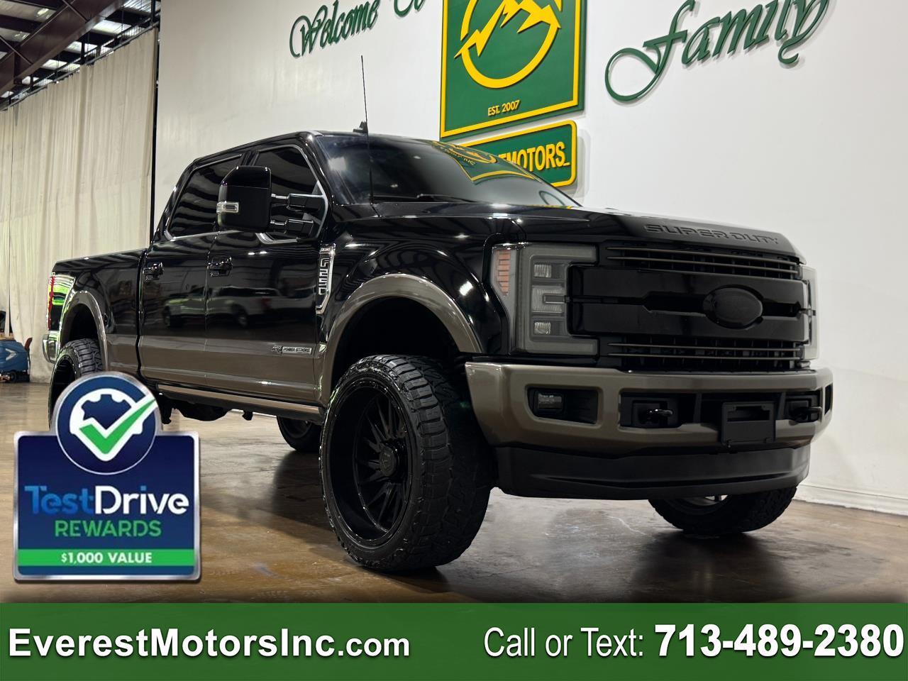 2019 Ford Super Duty F-250 SRW KING RANCH 4X4 CREWCAB SHORT 6.7L V8 DIESEL