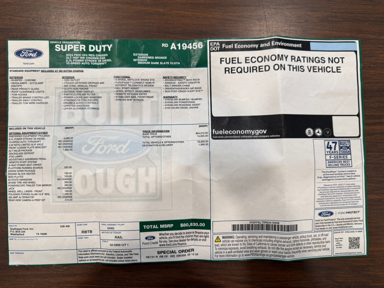 Ford Super Duty F-600 DRW  2024