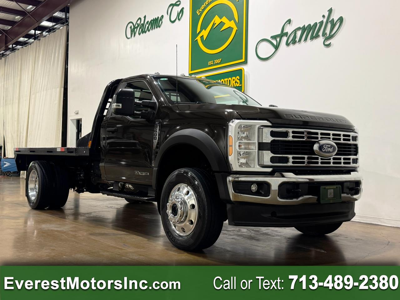 2024 Ford Super Duty F-600 DRW XLT 4X4 REGCAB 11FT FLATBED 6.7L V8 DIESEL 1OWNER