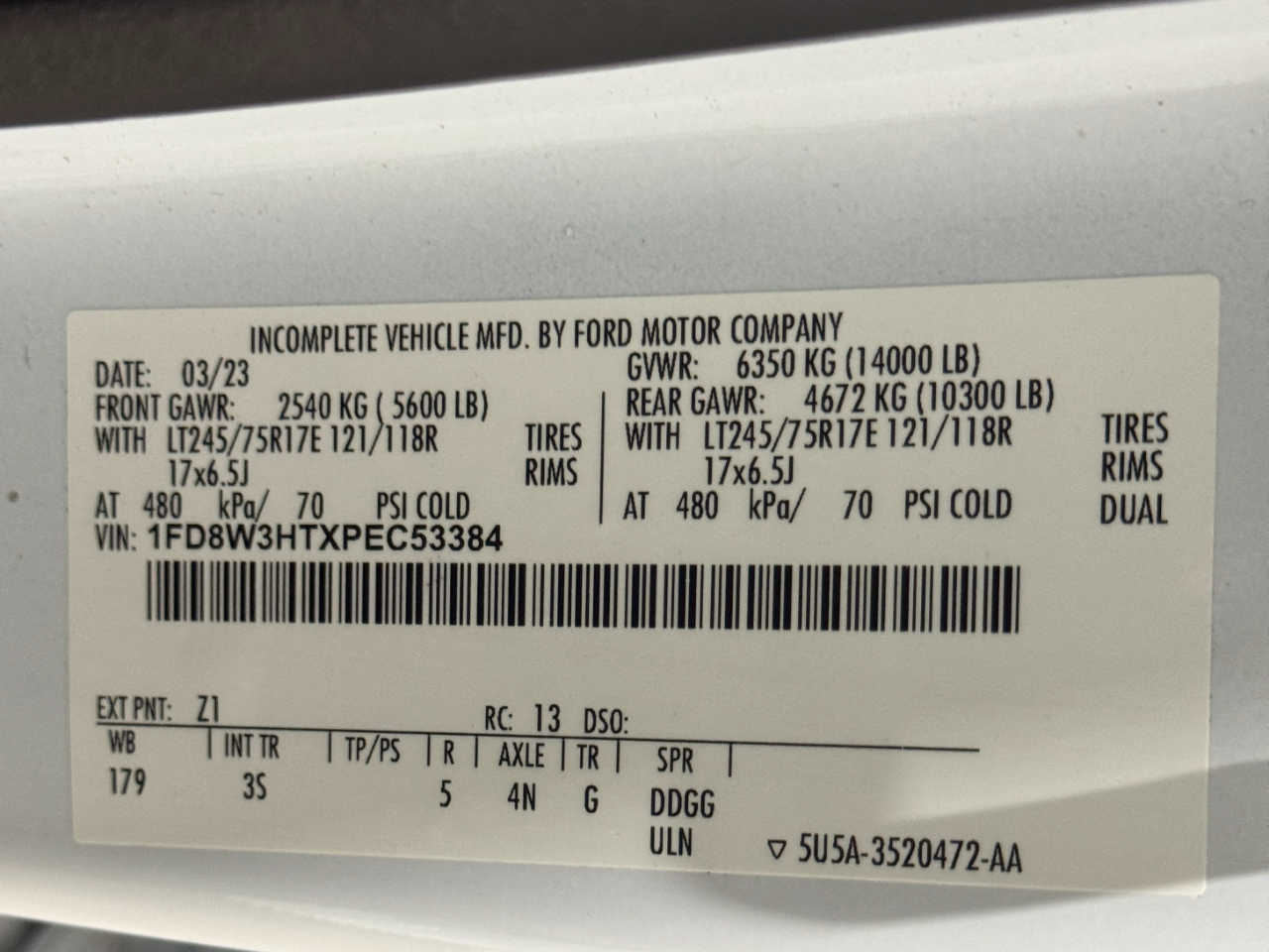 Ford Super Duty F-350 DRW  2023