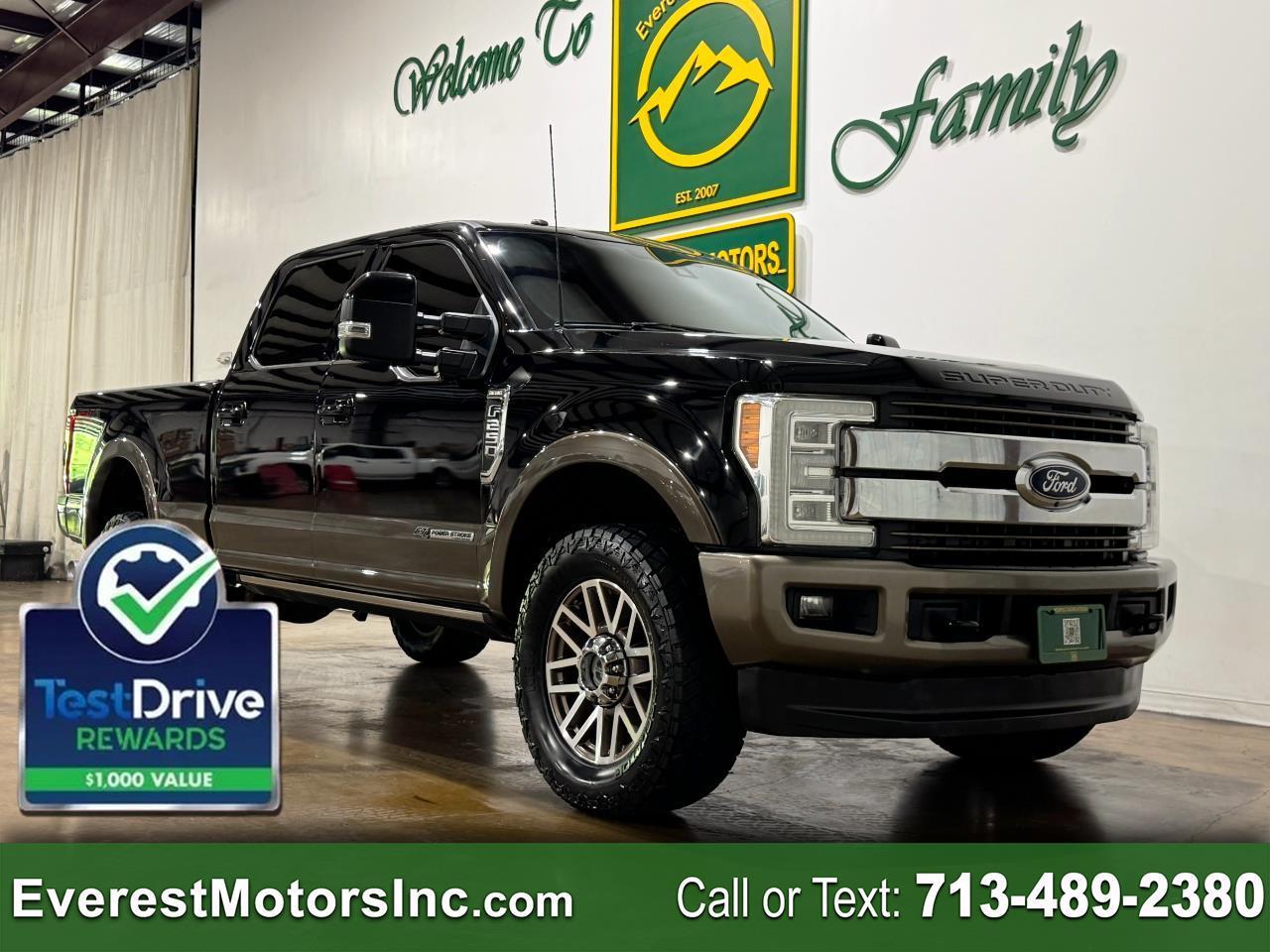 2017 Ford Super Duty F-250 SRW KINGRANCH ULTIMATE 4X4 CREWC SHORT DIESEL TOW TECH