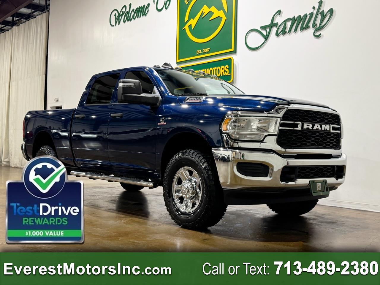 2024 RAM 2500 TRADESMAN 4X4 CREWCAB SHORT 6.7L DIESEL 1OWNER