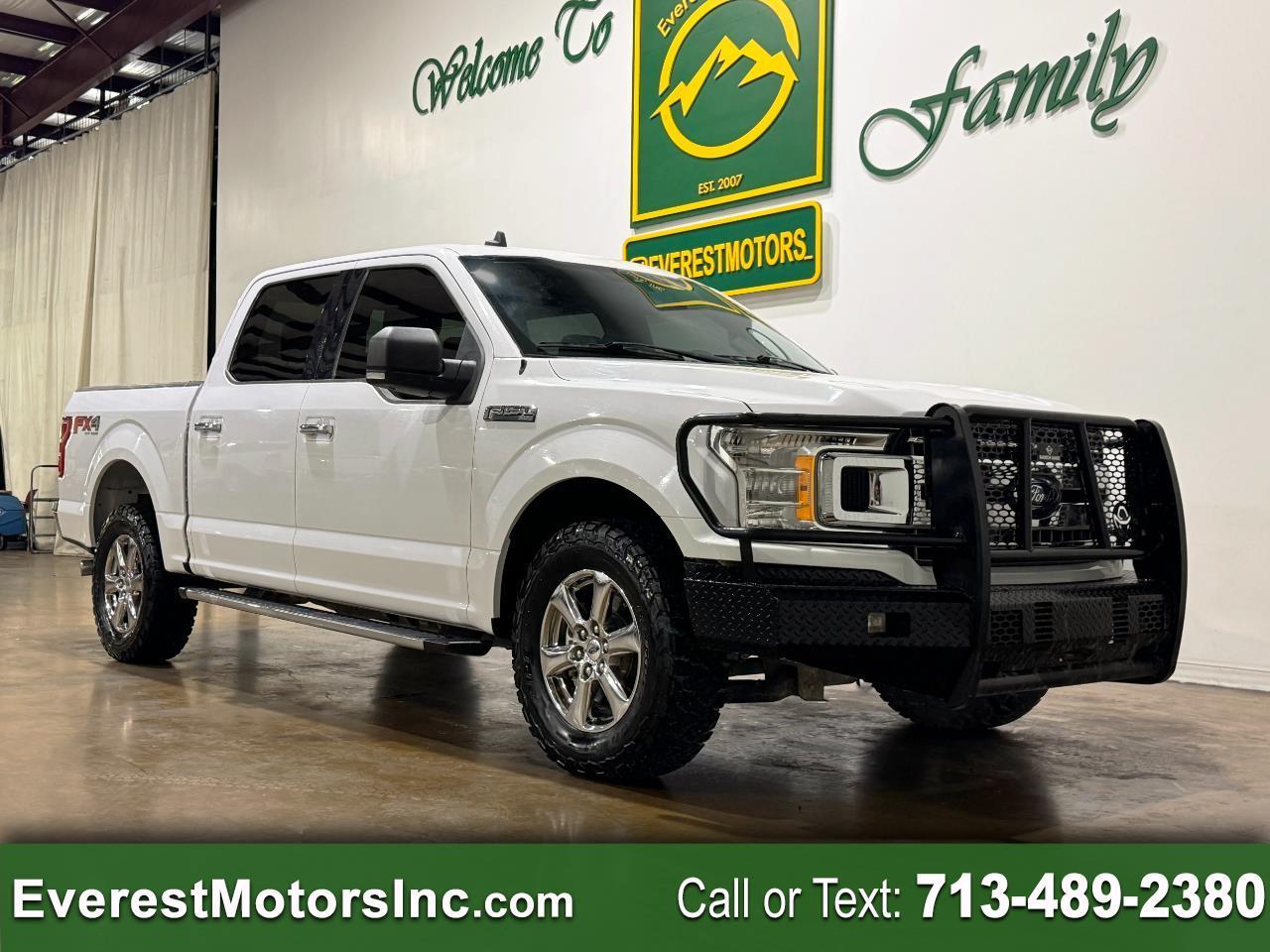 2019 Ford F-150 XLT 4X4 CREWCAB SHORT 5.0L V8 GAS
