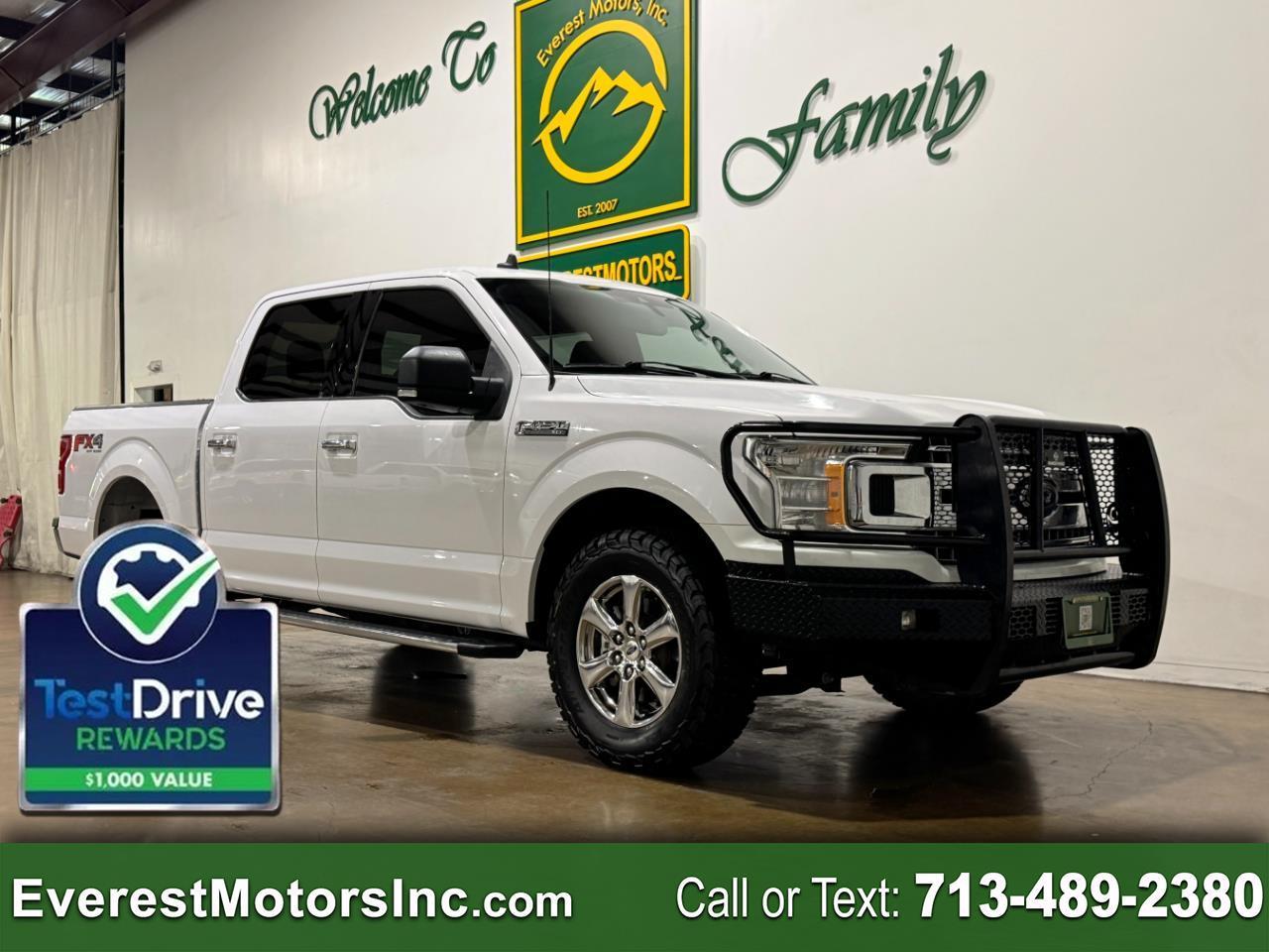 2019 Ford F-150 XLT 4X4 CREWCAB SHORT 5.0L V8 GAS