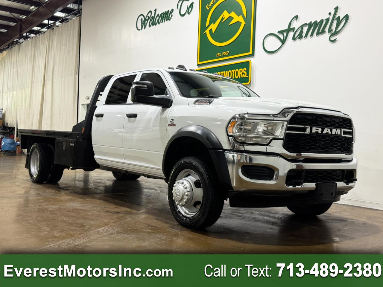 2023 RAM 5500 TRADESMAN 4X4 CC 11FT FLATBED 6.7 PTO DIESEL AISIN