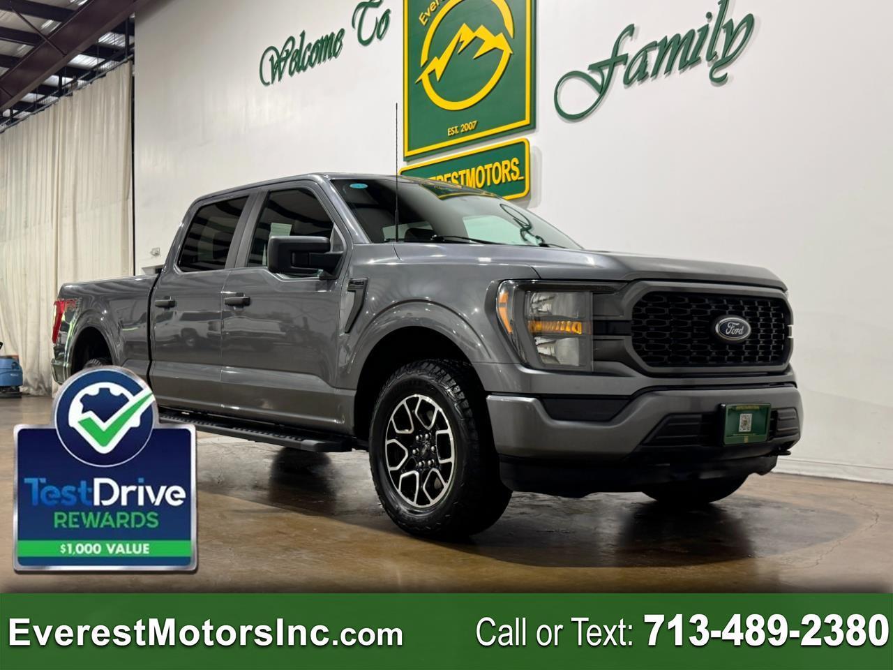 2023 Ford F-150 STX 4X4 CREWCAB 6.5FT BED 5.0L GAS 1OWNER TOW PKG