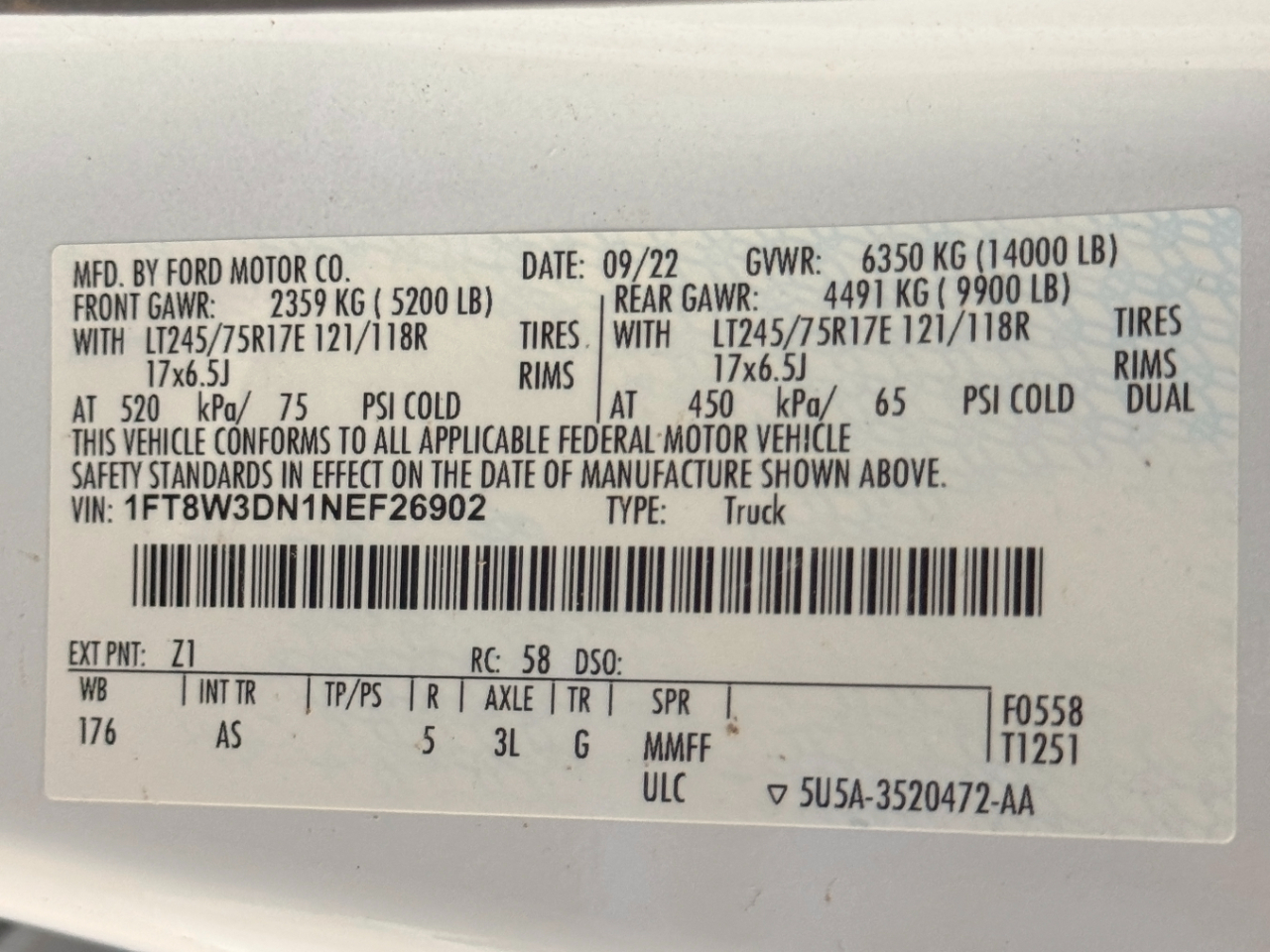 Ford Super Duty F-350 DRW  2022