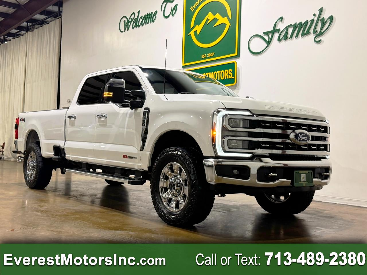 2024 Ford Super Duty F-350 SRW LARIAT 4X4 CREWCAB LONG 6.7L HO DIESEL 1OWNER