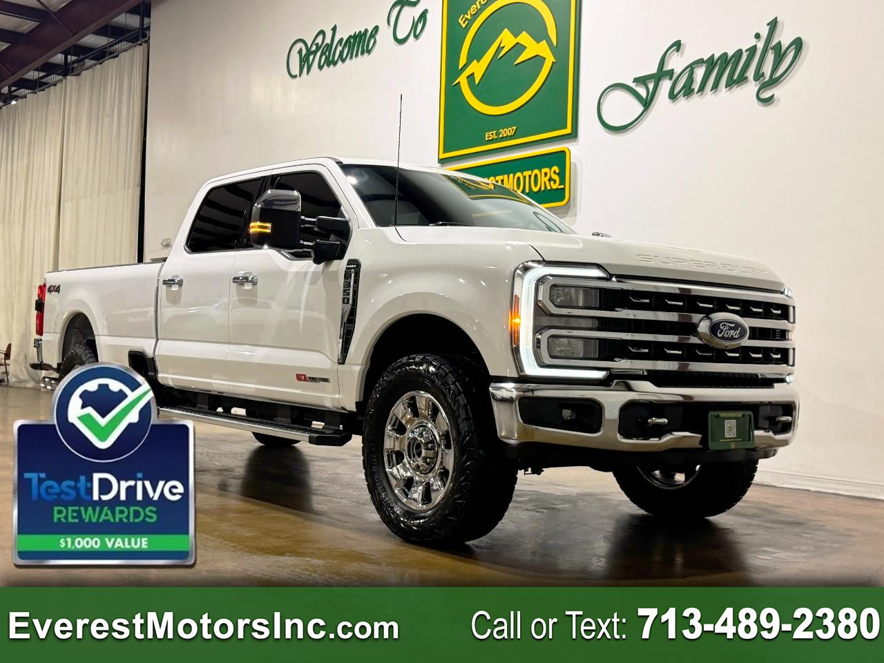 2024 Ford Super Duty F-350 SRW LARIAT 4X4 CREWCAB LONG 6.7L HO DIESEL 1OWNER