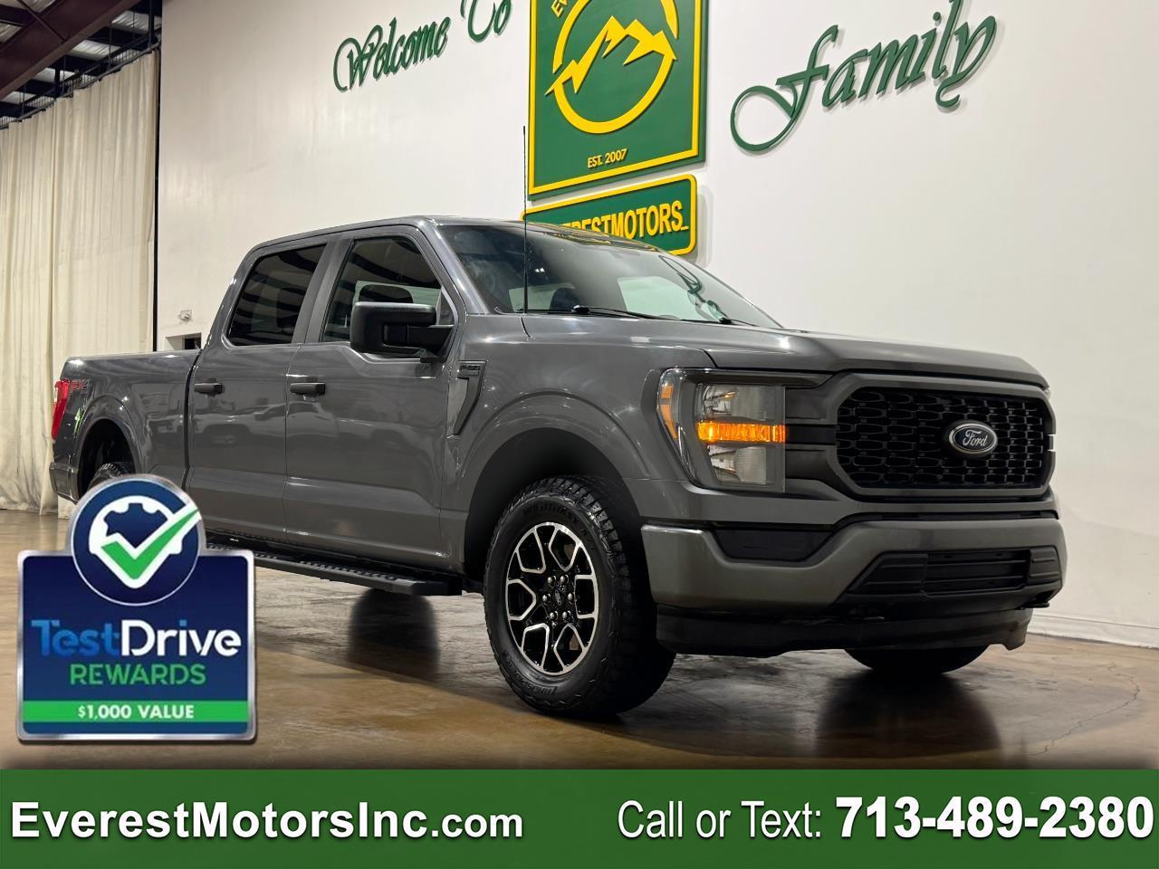 2023 Ford F-150 STX 4X4 CREWCAB 6.5FT BED 5.0L GAS 1OWNER TOW PKG