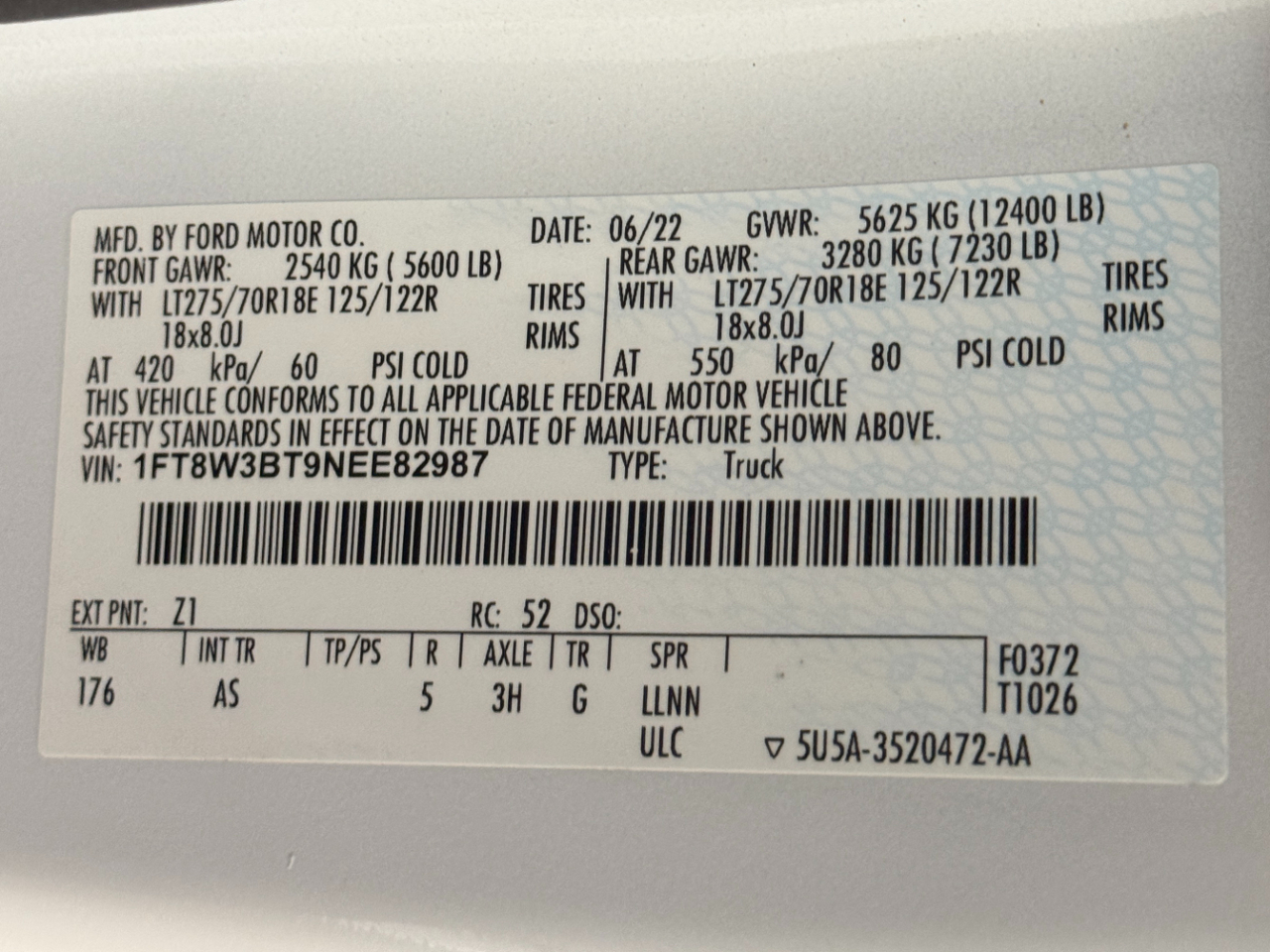 Ford Super Duty F-350 SRW  2022
