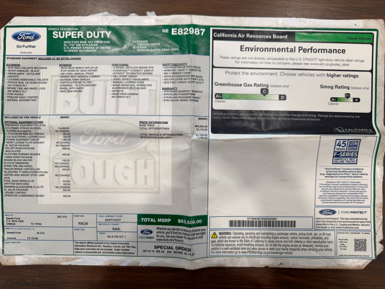 Ford Super Duty F-350 SRW  2022