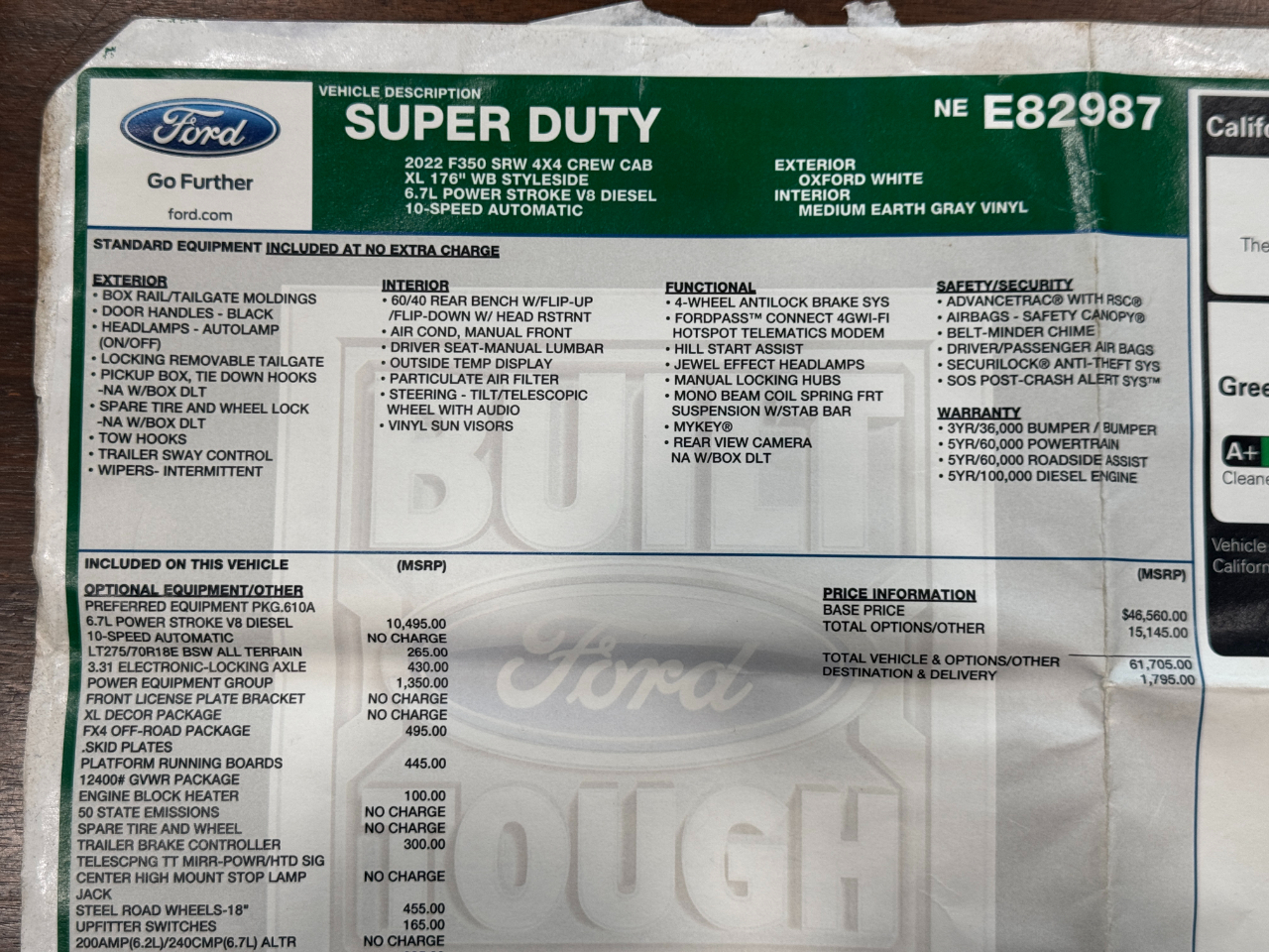 Ford Super Duty F-350 SRW  2022