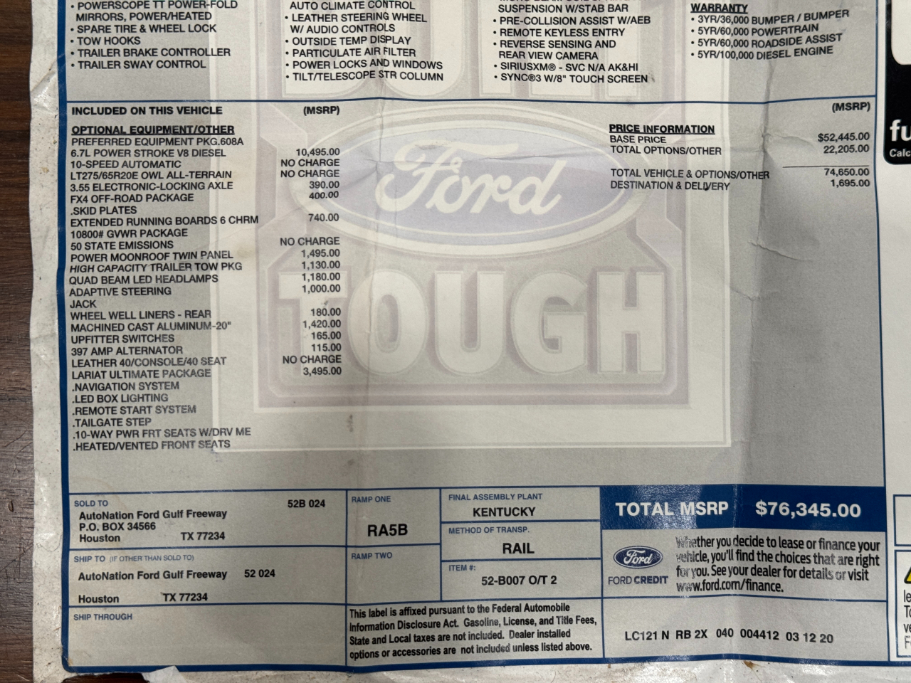 Ford Super Duty F-250 SRW  2020