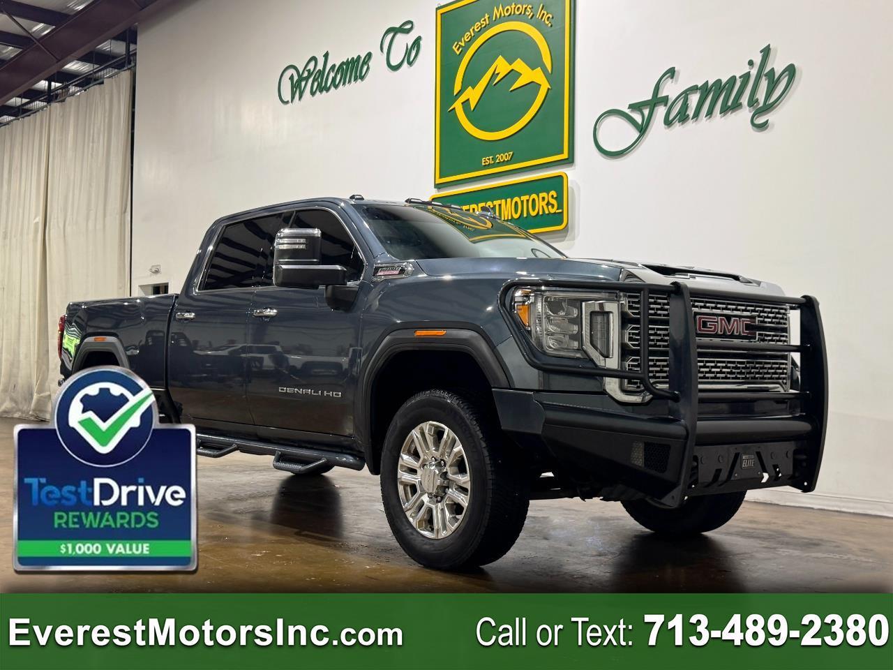 2020 GMC Sierra 2500HD DENALI ULTIMATE 4X4 CREWCAB 6.6L V8 DIESEL TECHPKG
