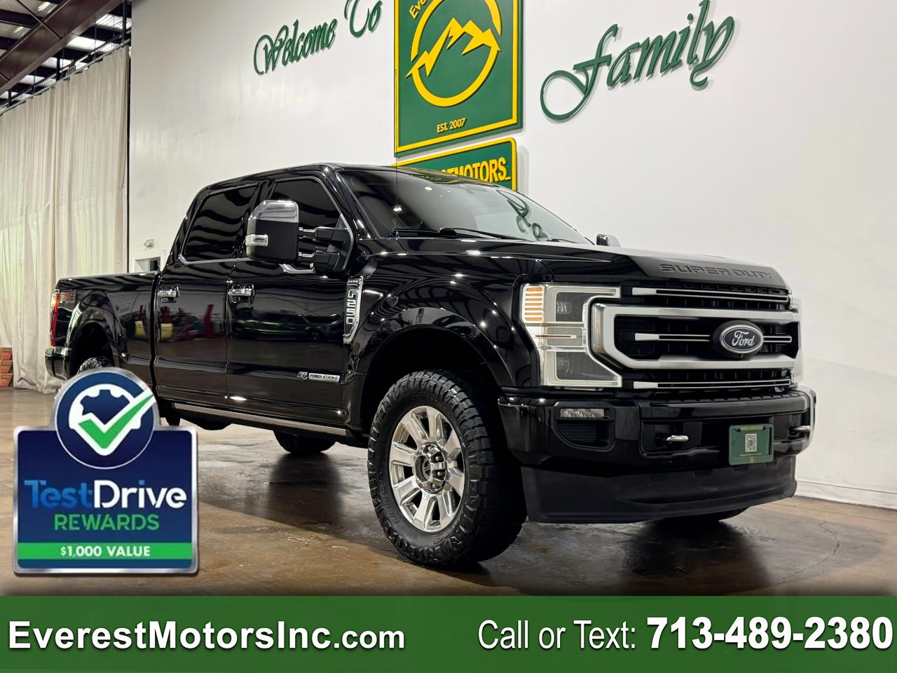 2020 Ford Super Duty F-250 SRW PLATINUM 4X4 CRWCAB SHORT 6.7L V8 DIESEL