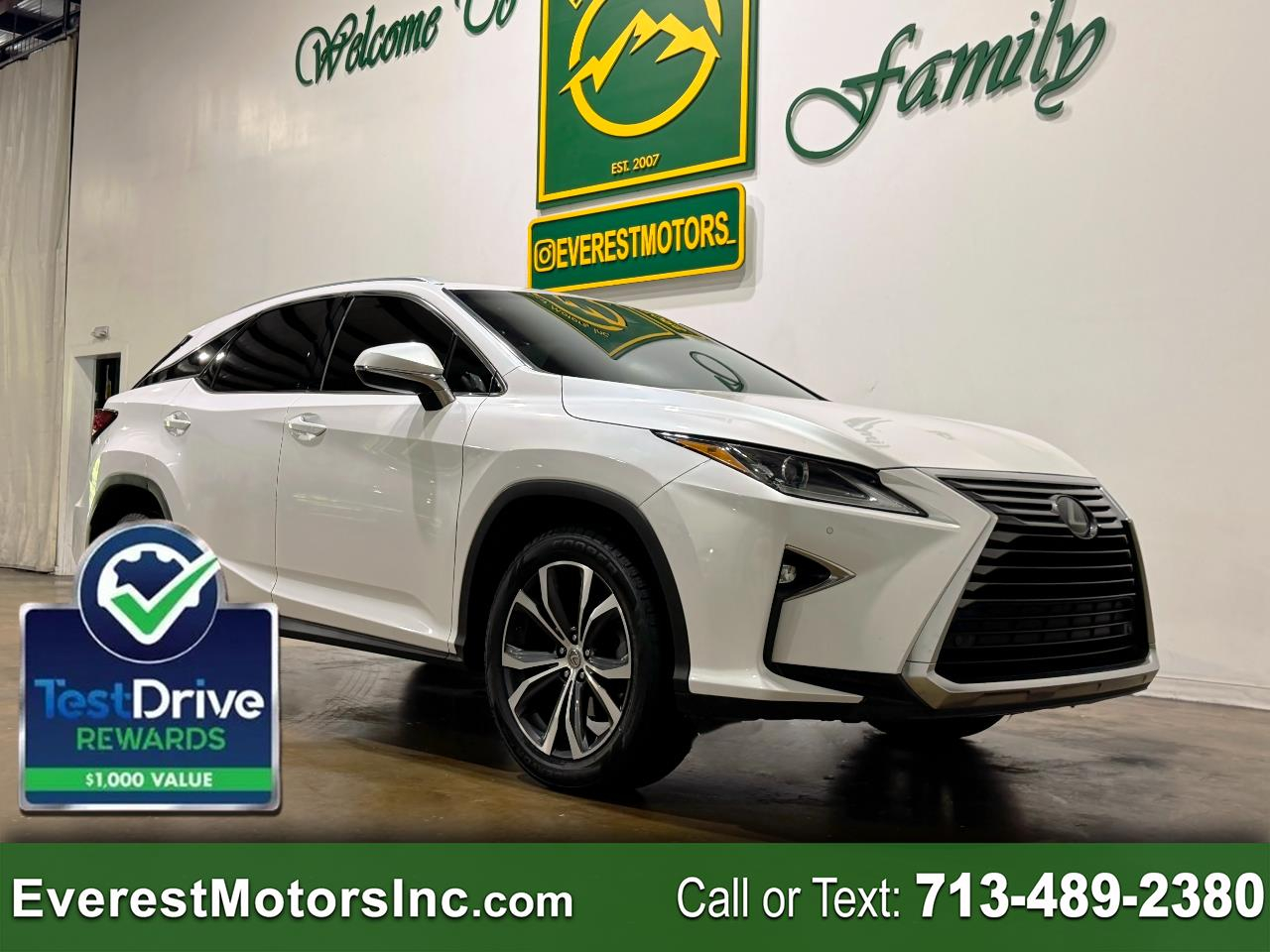 2017 Lexus RX 350 SUV FWD 5DR 3.5L V6 GAS