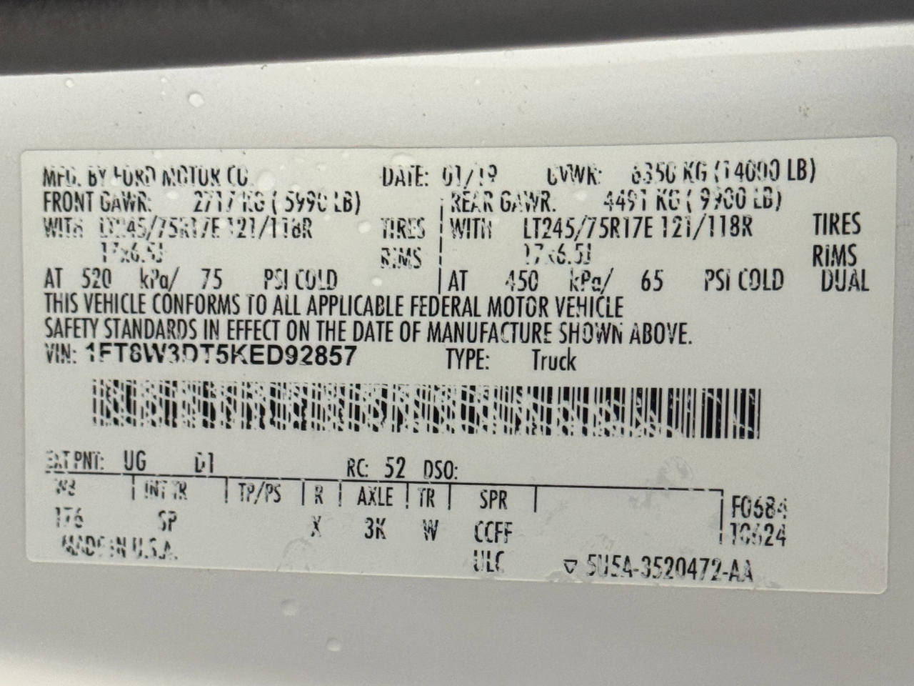 Ford Super Duty F-350 DRW  2019
