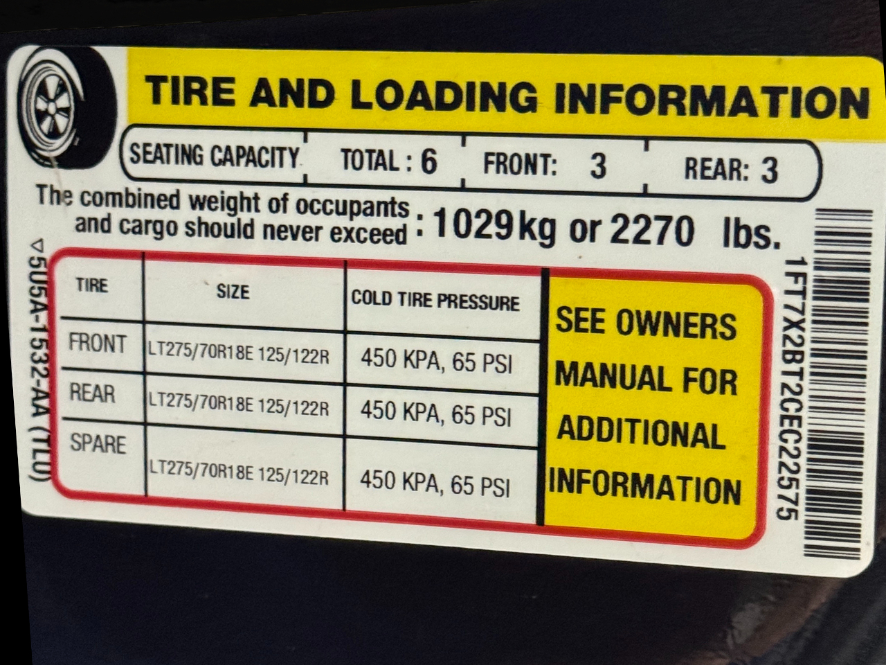 Ford Super Duty F-250 SRW  2012