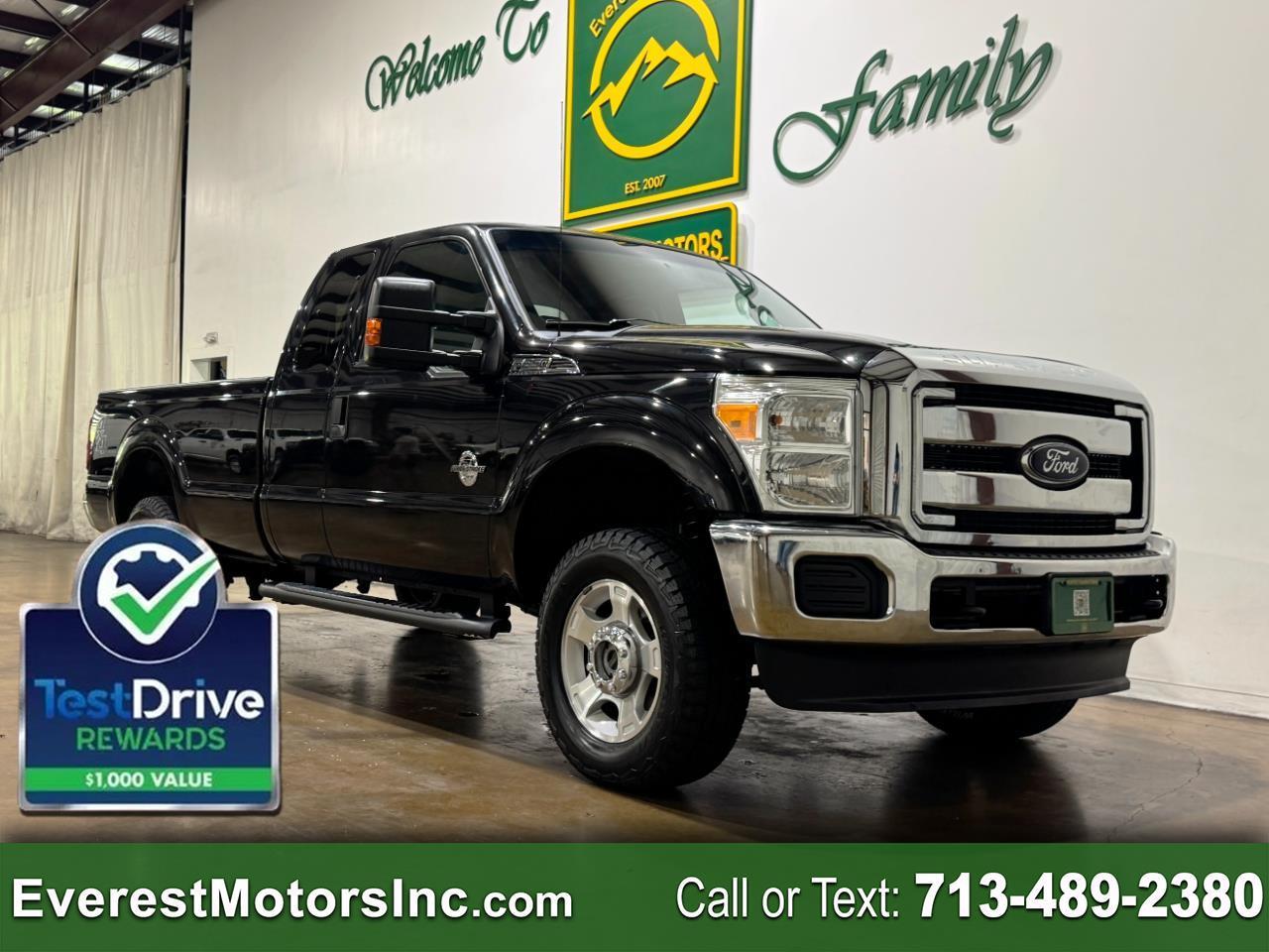 2012 Ford Super Duty F-250 SRW XLT 4X4 EXTCAB LONG BED 6.7L V8 POWERSTROKE DIESEL