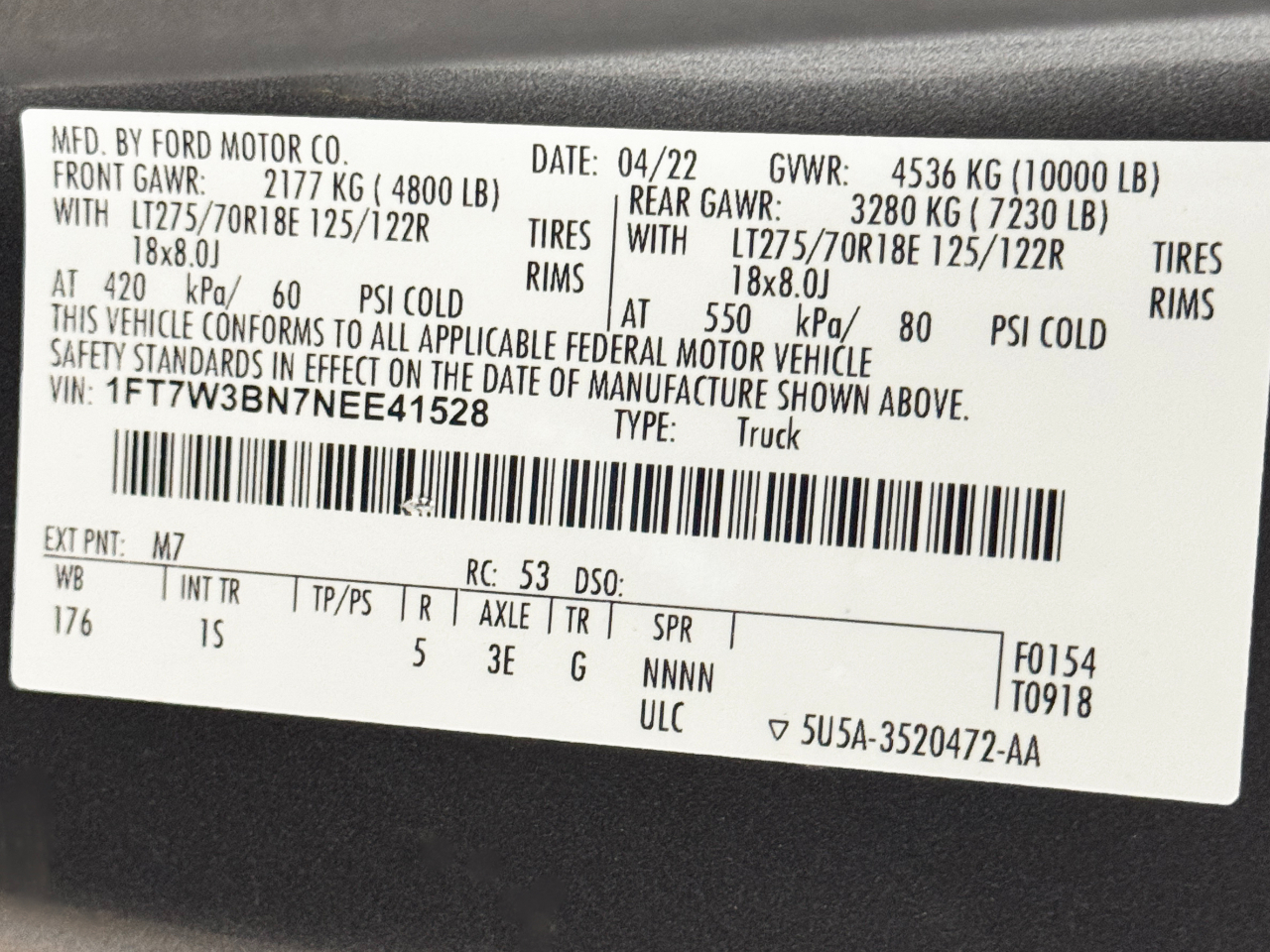 Ford Super Duty F-350 SRW  2022