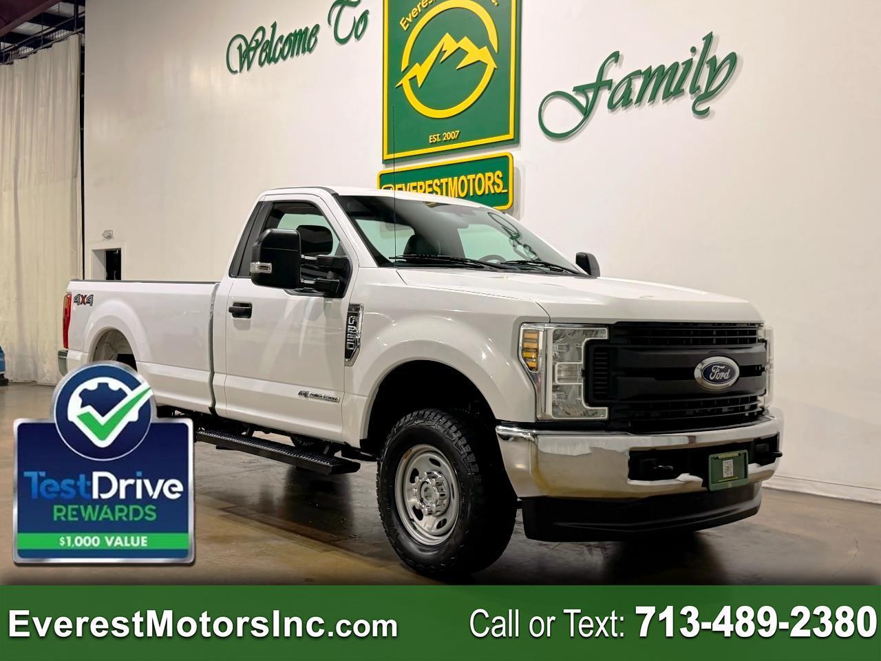 2019 Ford Super Duty F-250 SRW XL 4X4 REGCAB LONG 6.7L V8 DIESEL 1OWNER