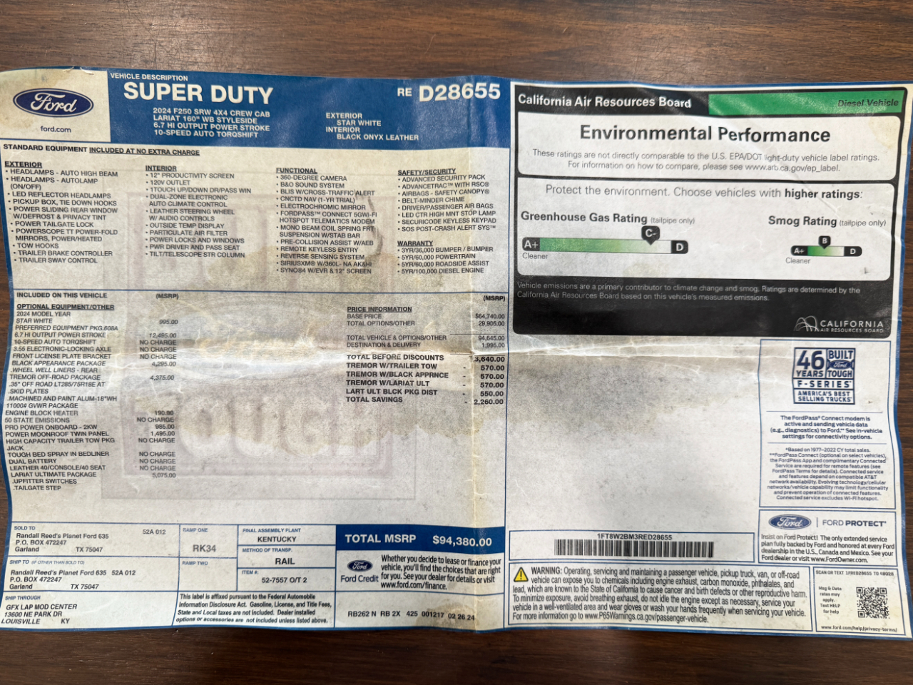Ford Super Duty F-250 SRW  2024