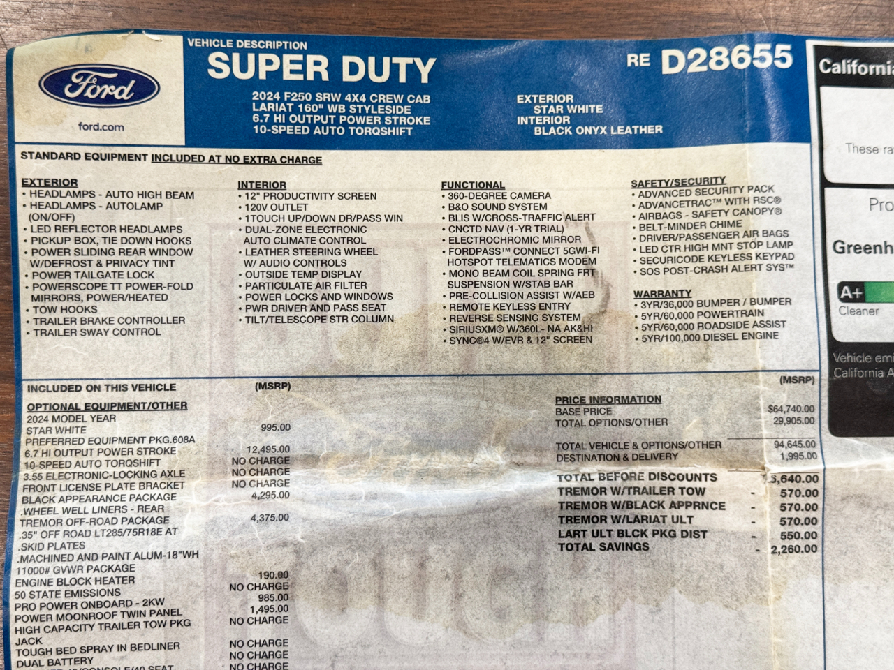Ford Super Duty F-250 SRW  2024
