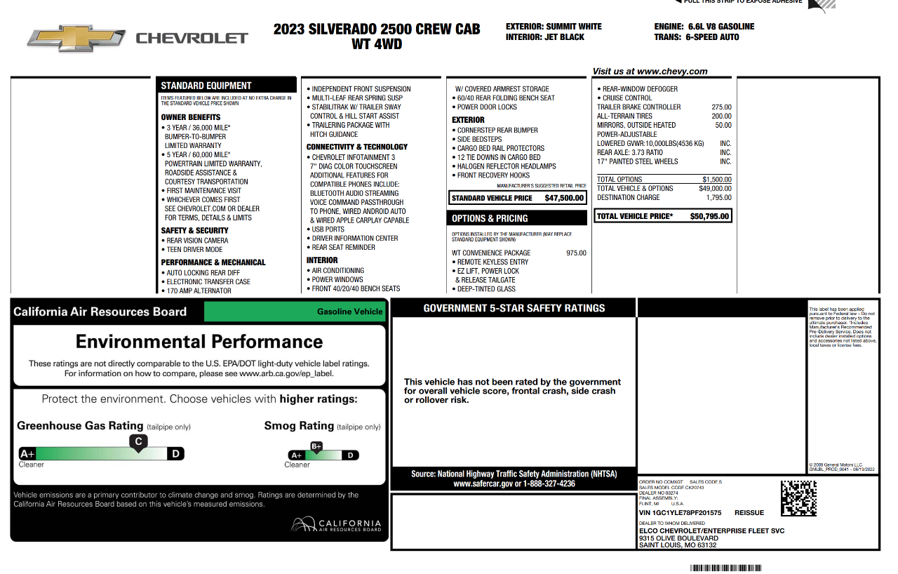 Chevrolet Silverado 2500HD  2023