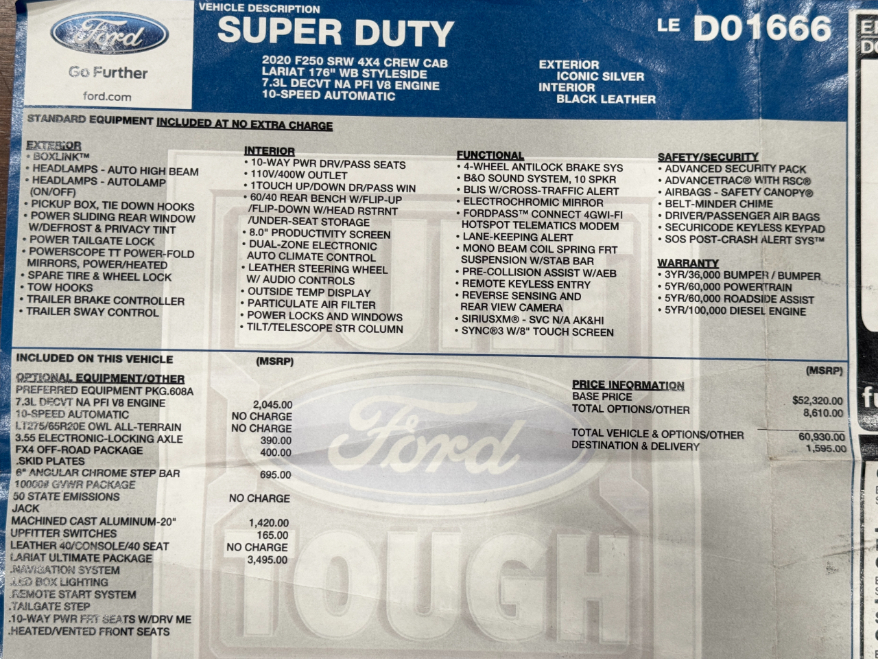 Ford Super Duty F-250 SRW  2020