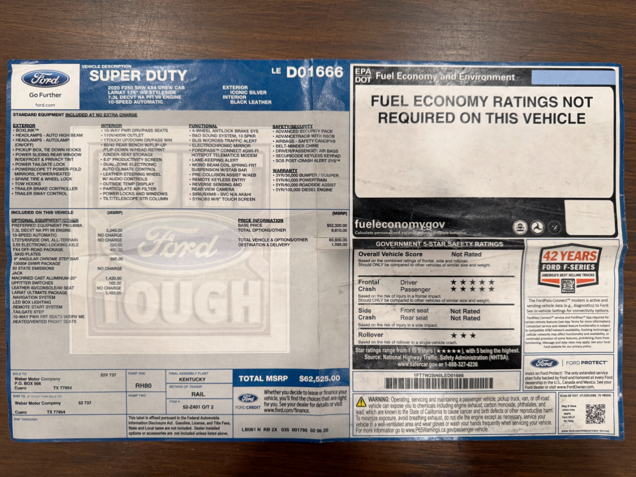 Ford Super Duty F-250 SRW  2020