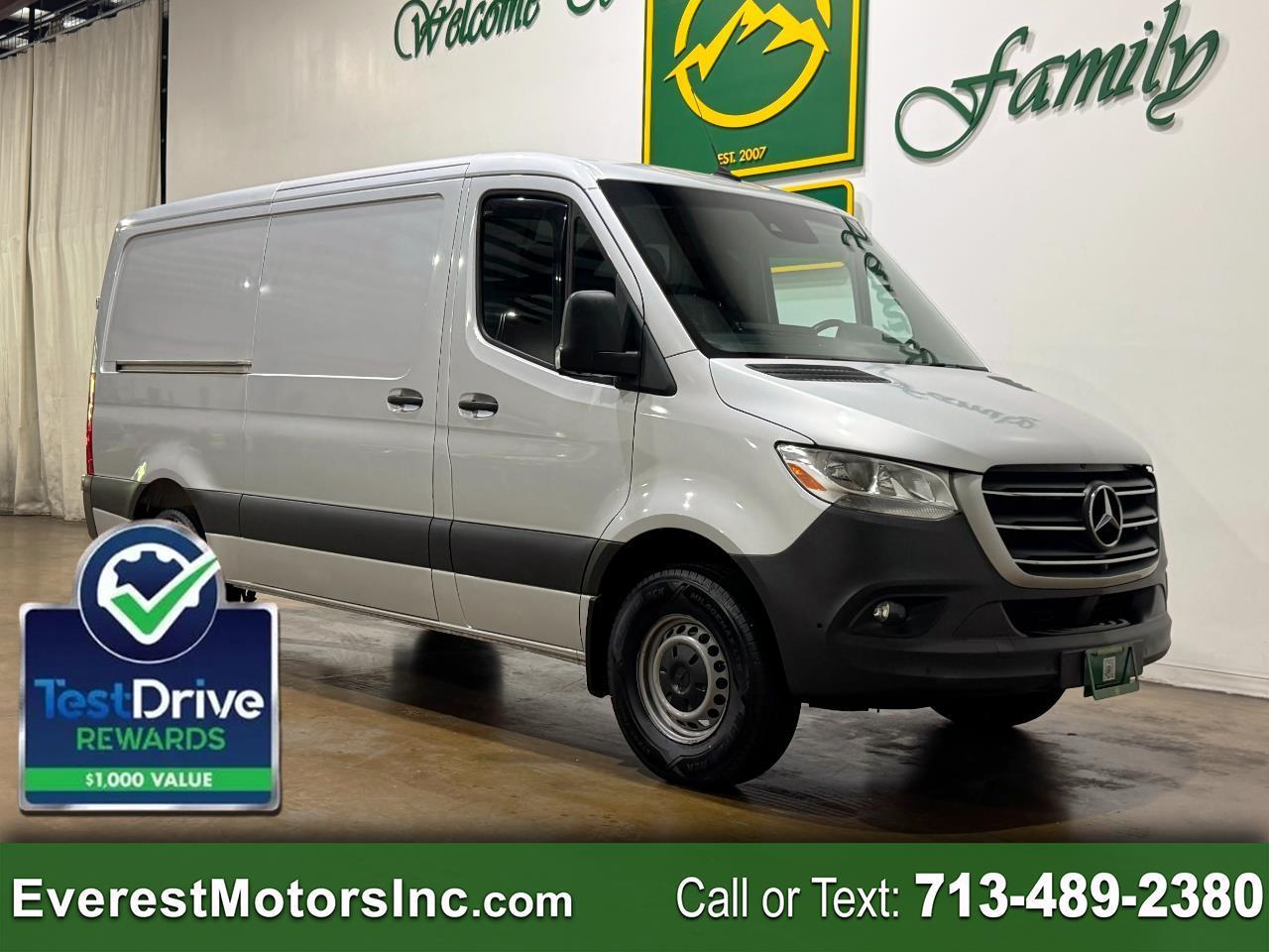 2021 Mercedes-Benz Sprinter Cargo Van 2500 LOWRF SHORT RWD 3.0L V6 DIESEL 1OWNER PREMIUM