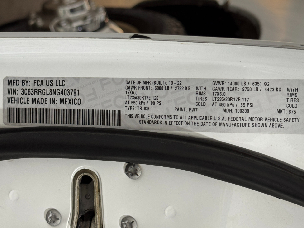 RAM 3500  2022