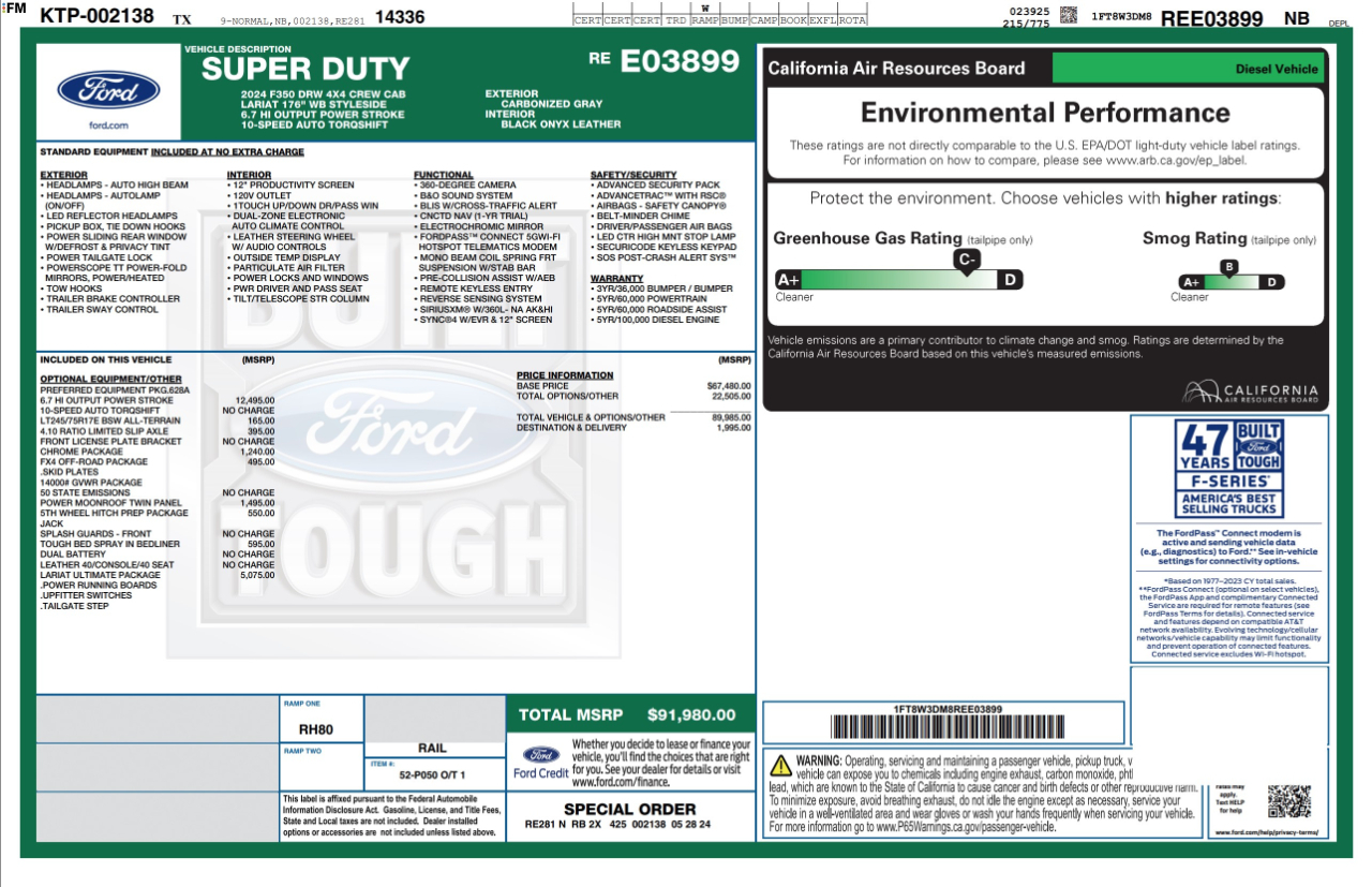 Ford Super Duty F-350 DRW  2024