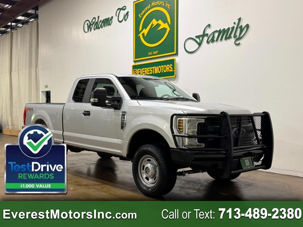 2018 Ford Super Duty F-250 SRW XL 4X4 EXTCAB SHORT 6.2L V8 GAS