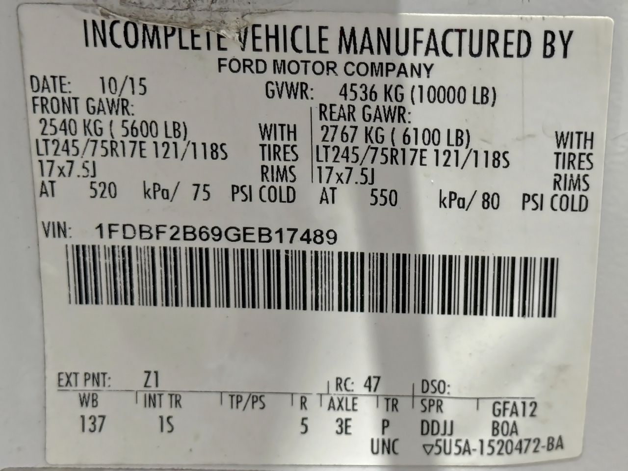 Ford Super Duty F-250 SRW  2016