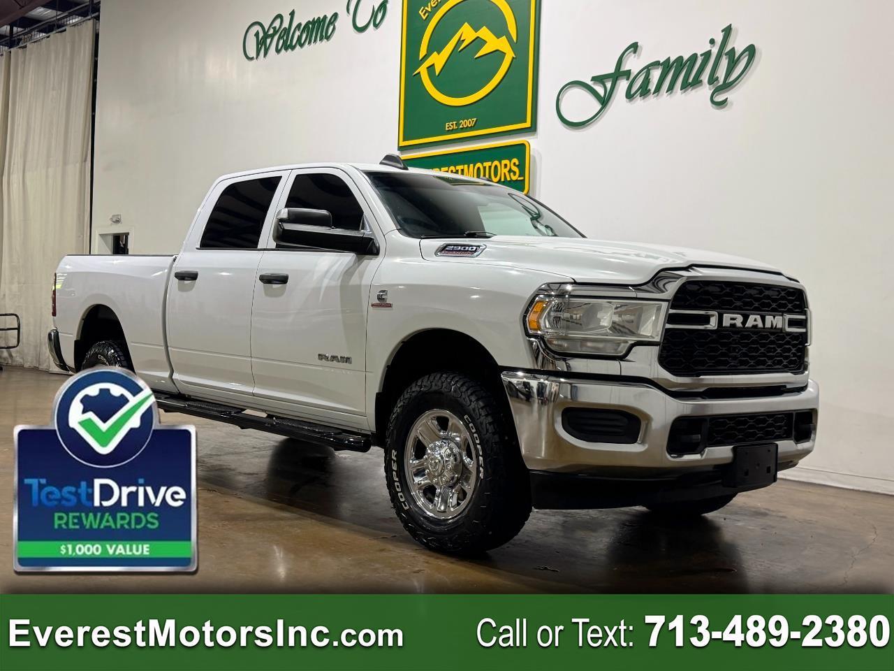 2022 RAM 2500 TRADESMAN 4X4 CREWCAB SHORT 6.7L DIESEL