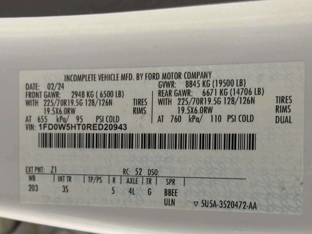Ford Super Duty F-550 DRW  2024