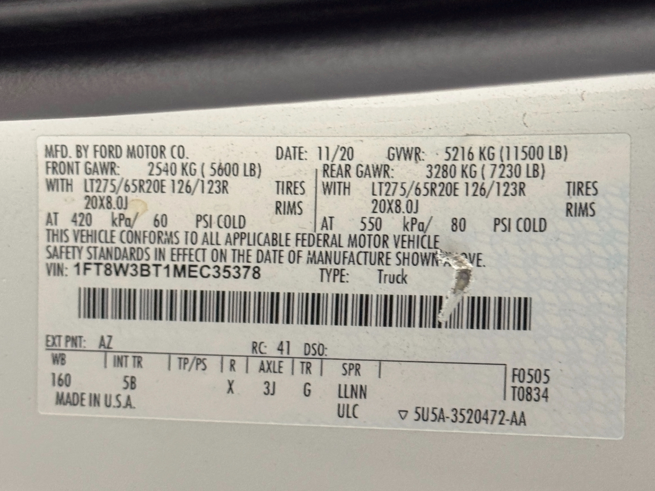 Ford Super Duty F-350 SRW  2021