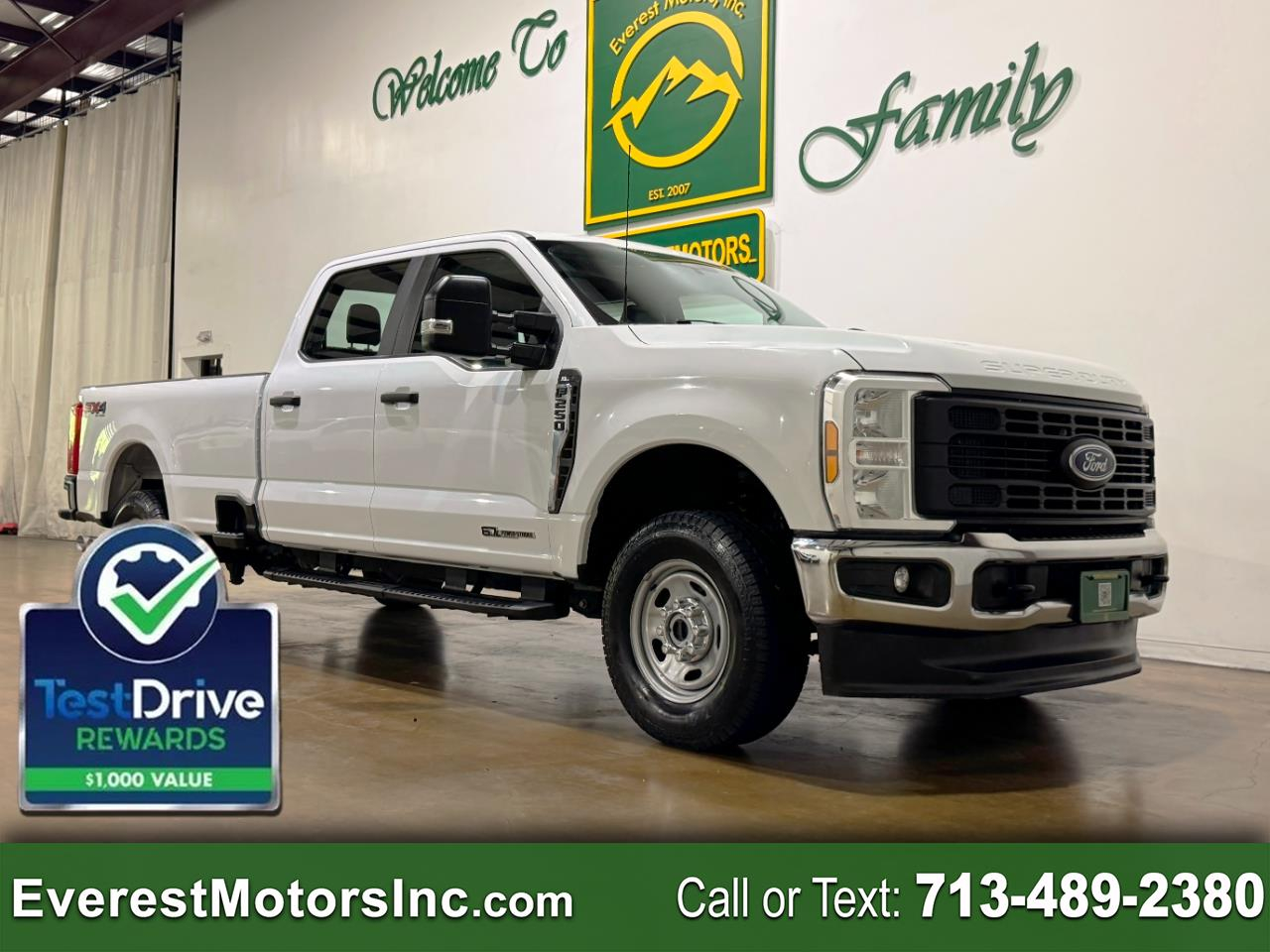 2024 Ford Super Duty F-250 SRW XL 4X4 CREWCAB LONG 6.7L V8 DIESEL 1OWNER